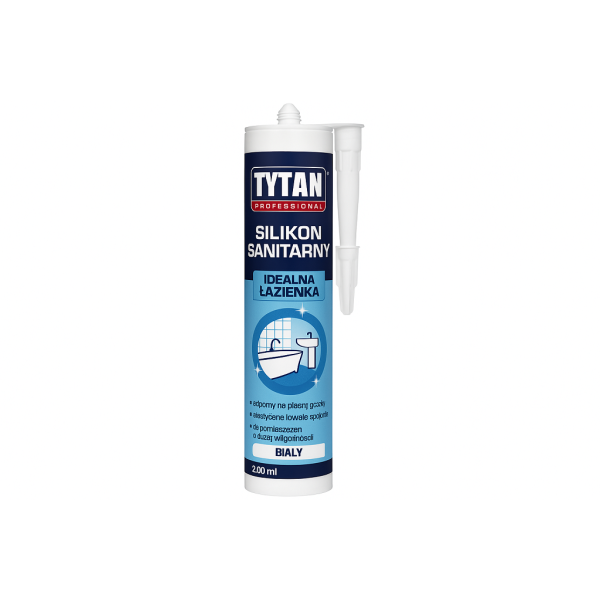 TYTAN PROFESSIONAL Silikon sanitarny Idealna łazienka 280 ml biały PL
