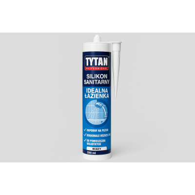 Silikon sanitarny TYTAN PROFESSIONAL Idealna £azienka 280 ml bia³y