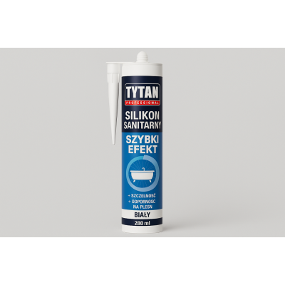 Silikon Sanitarny TYTAN PROFESSIONAL - Szybki Efekt - 280ml - Biały