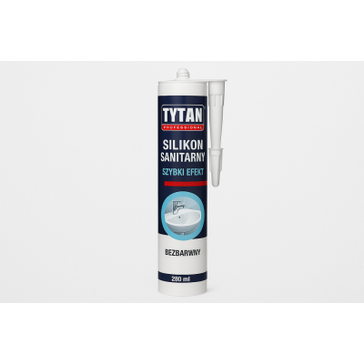 Silikon Sanitarny TYTAN PRO 280ml - Szybki Efekt