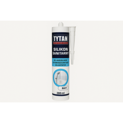 Silikon Sanitarny TYTAN PROFESSIONAL 280 ml - Biały