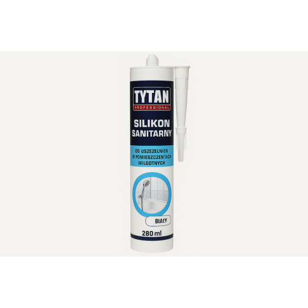 TYTAN PROFESSIONAL Silikon Sanitarny 280 ml biały PL
