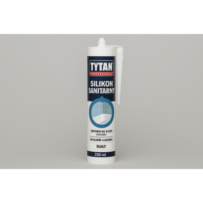 Silikon Sanitarny TYTAN PROFESSIONAL 280 ml - Biały