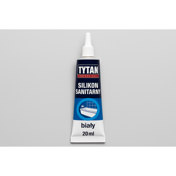 TYTAN PROFESSIONAL Silikon sanitarny 20 ml biały PL