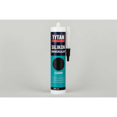 Silikon Uniwersalny TYTAN PROFESSIONAL 280 ml - Czarny