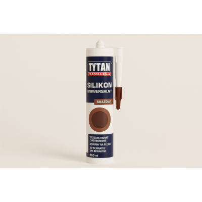 Silikon uniwersalny TYTAN PROFESSIONAL 280 ml - Brązowy