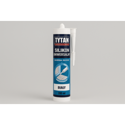 Silikon uniwersalny TYTAN PROFESSIONAL 280 ml - biały
