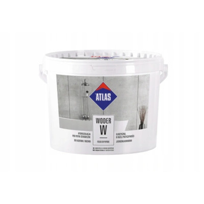 ATLAS WODER W - FOLIA W PŁYNIE HYDROIZOLACJA 4,5KG