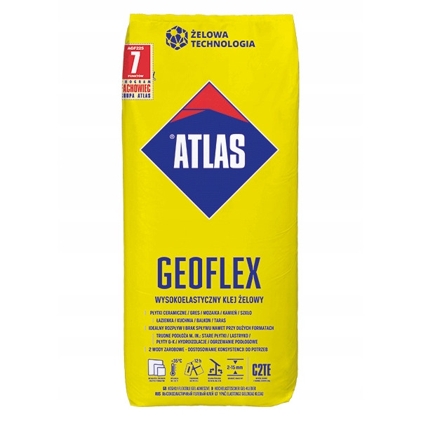 ATLAS GEOFLEX 25KG KLEJ DO PŁYTEK - Flexbud24.pl