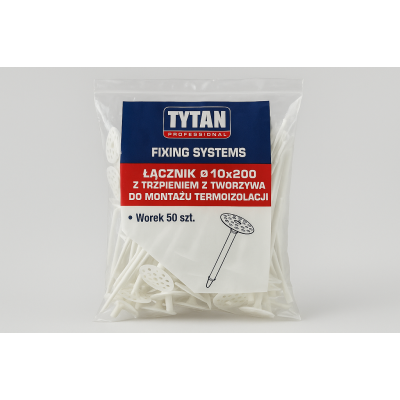 Innowacyjne łączniki do termoizolacji - TYTAN PROFESSIONAL O10x200, 50 szt.
