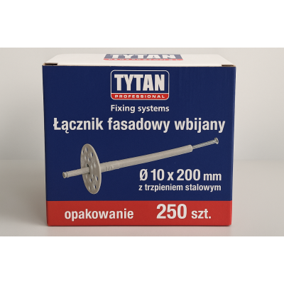 Innowacyjny łącznik fasadowy 10x200mm - opakowanie 250 szt.