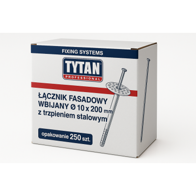 TYTAN PROFESSIONAL: Łącznik fasadowy 10x220 mm - opakowanie 250 szt.