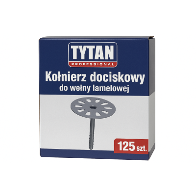 Kołnierze dociskowe do wełny lamelowej - 125 szt.