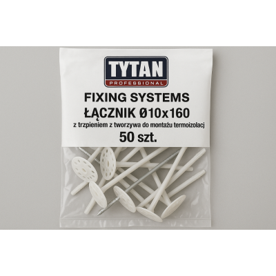 Zestaw łączników do termoizolacji 50 szt. - TYTAN PROFESSIONAL