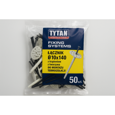 Zestaw łączników do termoizolacji 50 szt. - TYTAN PROFESSIONAL