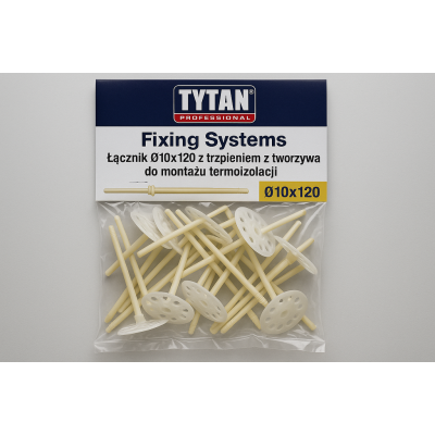 Innowacyjne łączniki termoizolacji 10x120 - zestaw 50 szt.