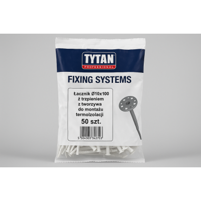 Zestaw łączników do termoizolacji 50 szt. - TYTAN PROFESSIONAL