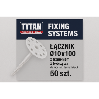 Zestaw łączników do termoizolacji 50 szt. - TYTAN PROFESSIONAL