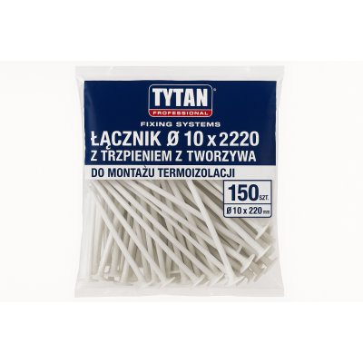 Zestaw łączników do termoizolacji - TYTAN PROFESSIONAL 150 szt.