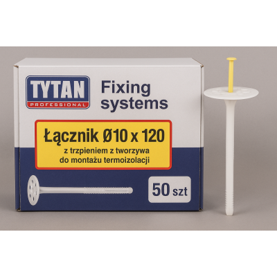 Zestaw łączników do termoizolacji - TYTAN PROFESSIONAL O 10 x 120, 50 szt.