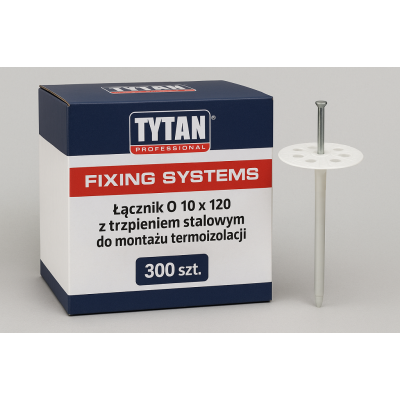 TYTAN PROFESSIONAL Łącznik O 10x120 z trzpieniem stalowym - 300 szt.