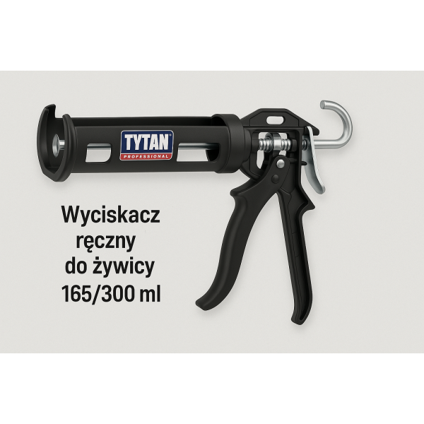 TYTAN PROFESSIONAL Wyciskacz ręczny do żywicy 165/300 ml