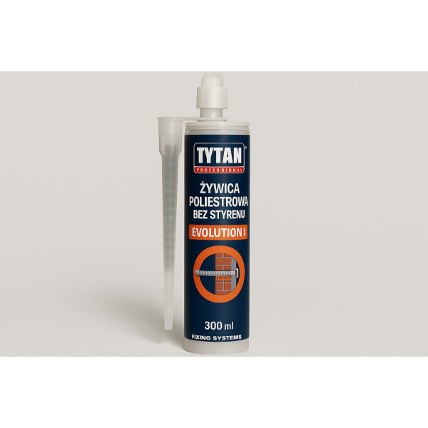 TYTAN PROFESSIONAL Fixing Systems Żywica poliestrowa bez styrenu Evolution I (TPII) 300 ml PL
