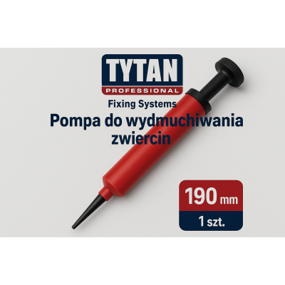 Pompa do wydmuchiwania zwiercin 190 mm - TYTAN PROFESSIONAL