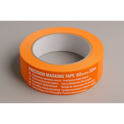 Taśma Malarska Precyzyjna 60 dni 15mm x 50m pomarańczowy BG-CZ-GB-HU-PL-RO-RU-SK | Flexbud24