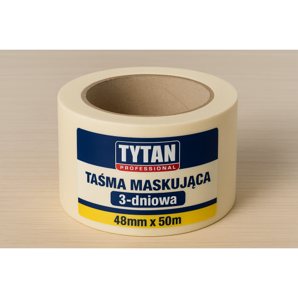 TYTAN PROFESSIONAL Taśma Maskująca 3-dniowa 48mm x 50m PL