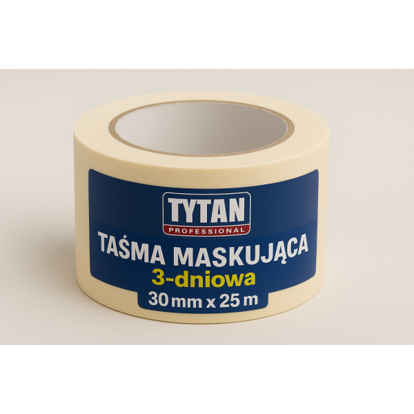 TYTAN PROFESSIONAL Taśma Maskująca 3-dniowa 30mm x 25m PL