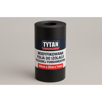 Folia izolacyjna do fundamentów 50cm x 30m x 1mm