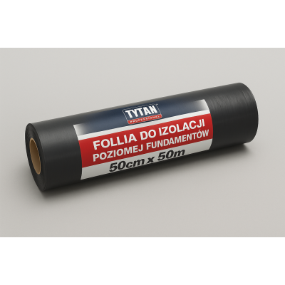Folia izolacyjna TYTAN PRO 50cm x 50m - fundamenty