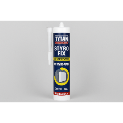 Klej montażowy do styropianu TYTAN PROFEZA 290 ml