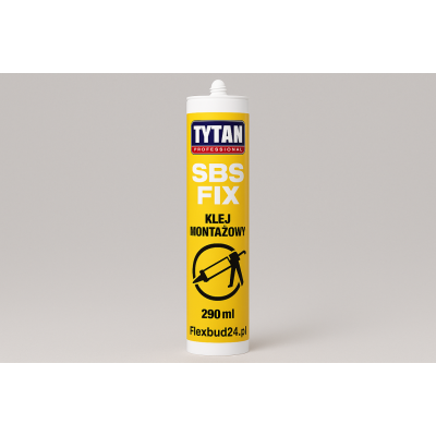 Klej montażowy TYTAN PROFESSIONAL SBS FIX 290 ml
