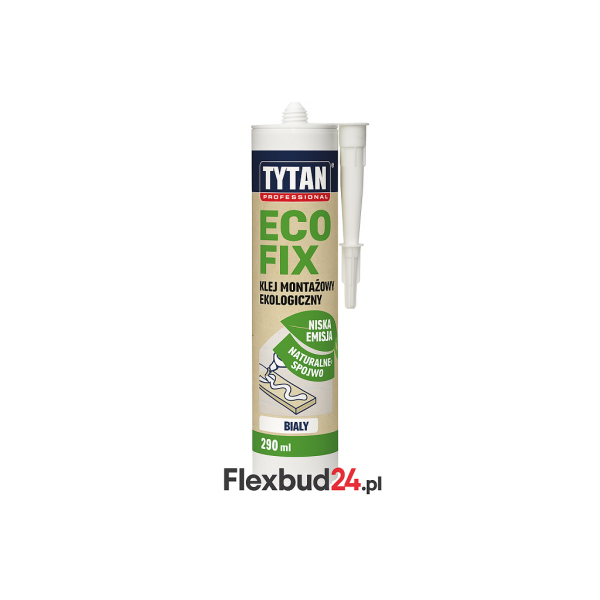 TYTAN PROFESSIONAL ECO FIX Klej montażowy ekologiczny 290 ml biały PL