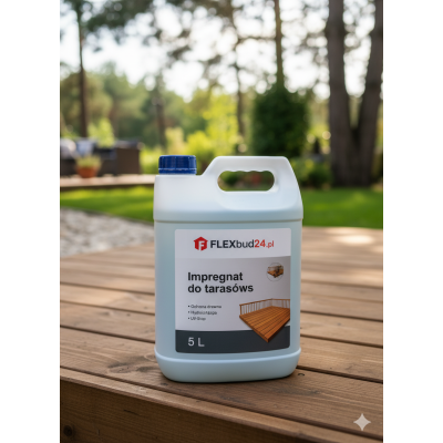 Impregnat do tarasów 5 L - Ochrona i wykończenie dla Twojego tarasu |