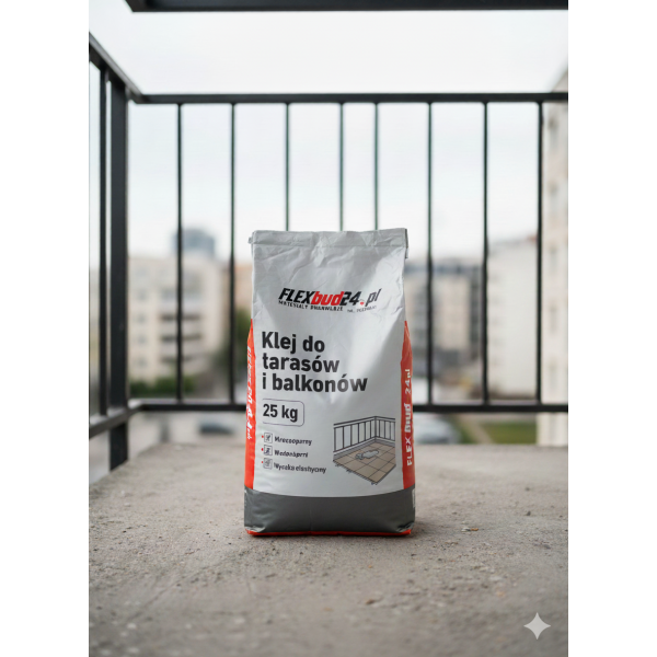 Klej do tarasów i balkonów 25 kg