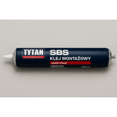 Klej montażowy TYTAN PROFESSIONAL SBS 600 ml