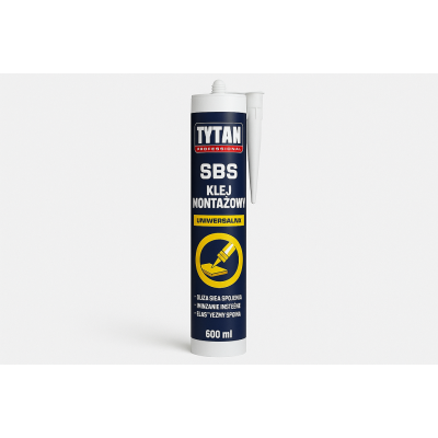 Klej montażowy TYTAN PROFESSIONAL SBS 600 ml