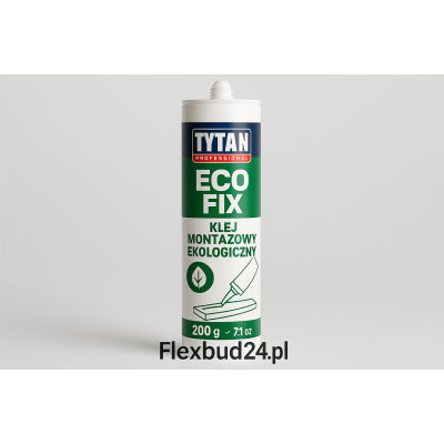 Klej montażowy ekologiczny 200g - TYTAN PROFESSIONAL ECO FIX