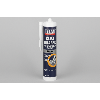 Klej dekarski TYTAN PROFESSIONAL 290 ml - trwałe mocowanie |