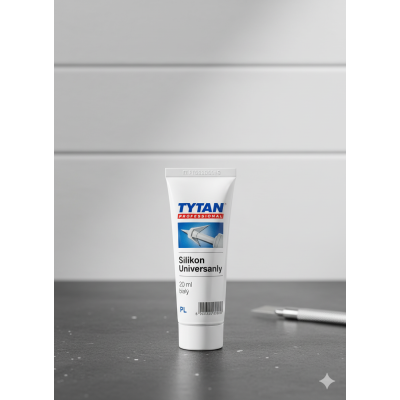 Silikon uniwersalny TYTAN PROFESSIONAL 20 ml biały |Flexbud24.pl