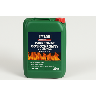Impregnat ogniochronny do drewna 20 kg - TYTAN PROFESSIONAL