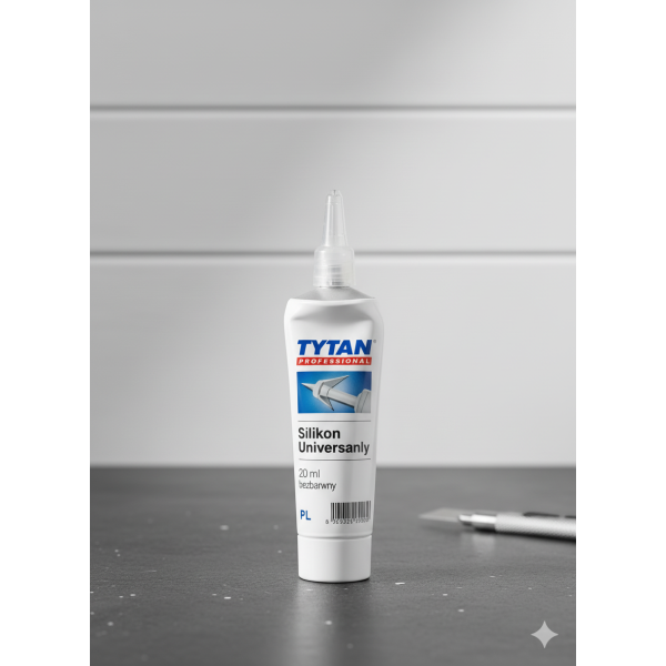 TYTAN PROFESSIONAL Silikon uniwersalny 20 ml bezbarwny PL