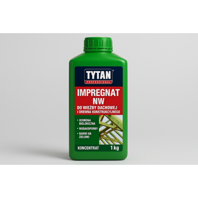 Impregnat TYTAN PROFESSIONAL 1kg - ochrona dla drewna
