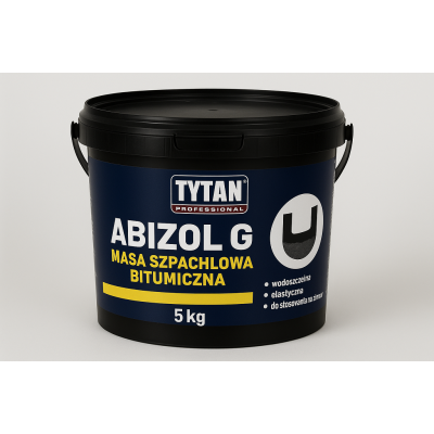 TYTAN PROFESSIONAL Abizol G Masa szpachlowa bitumiczna 5  | Flexbud24
