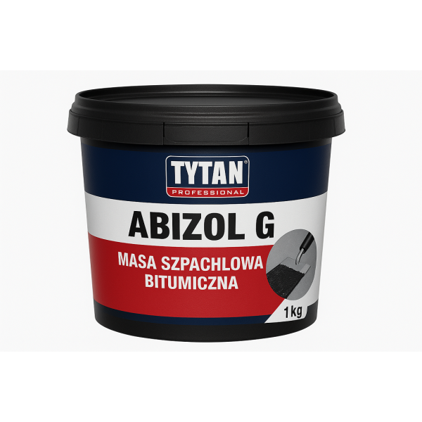 TYTAN PROFESSIONAL Abizol G Masa szpachlowa bitumiczna 1 kg PL