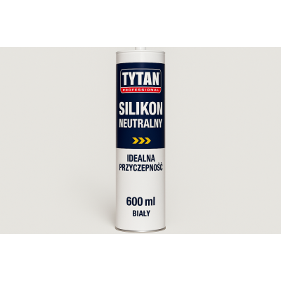 Silikon neutralny TYTAN PROFESSIONAL 600 ml - idealna przyczepność