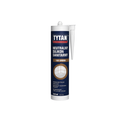 Neutralny Silikon Sanitarny TYTAN PROFESSIONAL 310 ml - Kolor Umbra